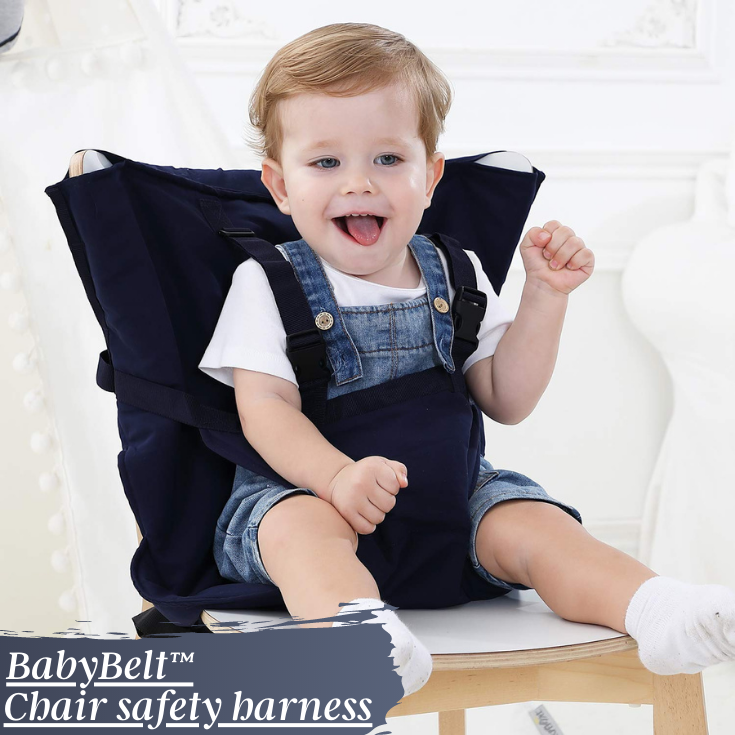 BabyBelt™ - Sicherheitsgurte für Stühle